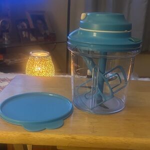 Blue Manual Food Chopper power chef